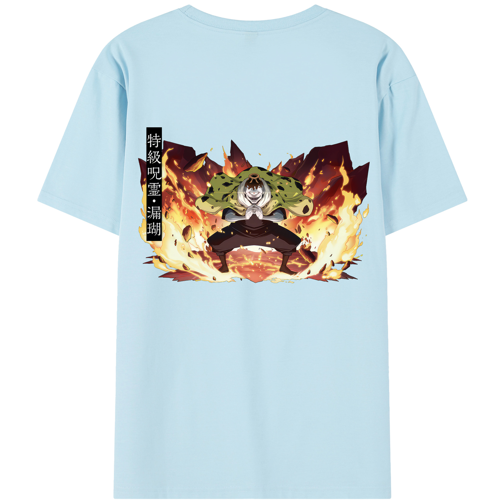 （画像用） 呪術廻戦 Jujutsu Kaisen 綿100％半袖Tシャツ（背面プリント）
